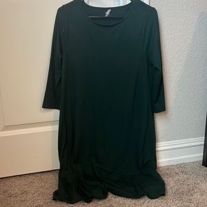 Old Navy green sleeve dress